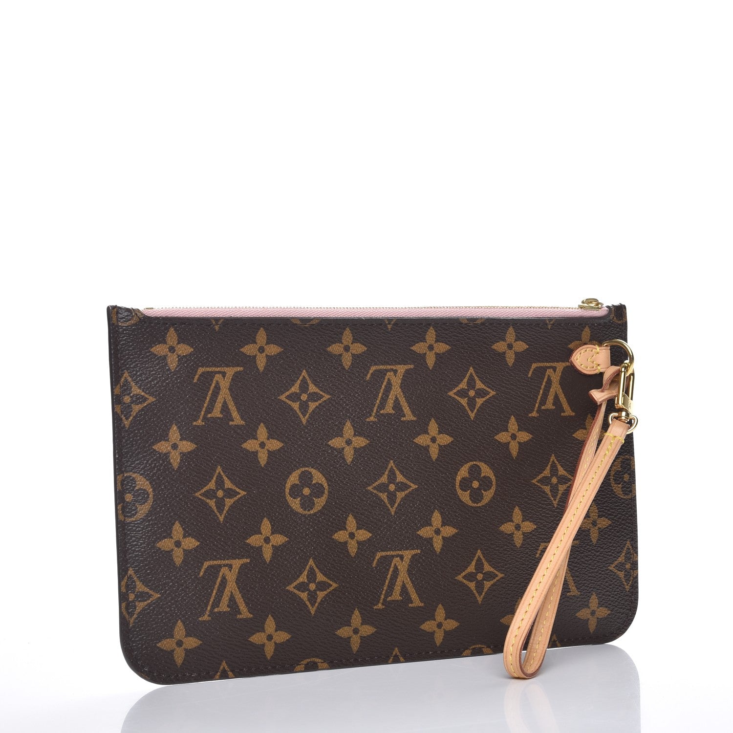Louis Vuitton Monogram Neverfull MM GM Pochette Rose Ballerine 3 of 8
