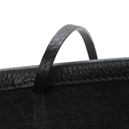 The Row Grained Calfskin Small N/S Park Tote Black 6 of 9