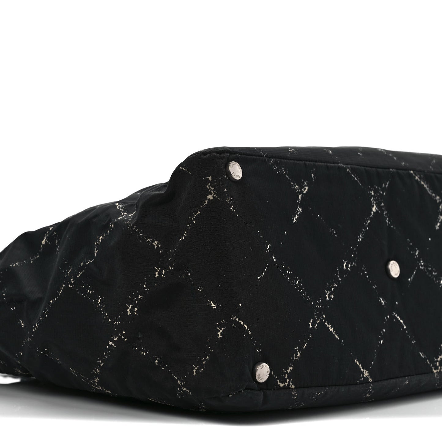 Nylon Travel Tote Black