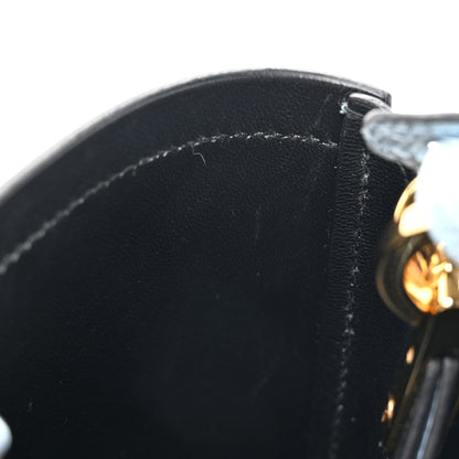 Prada Saffiano Cuir Calfskin Small Panier Bucket Bag Astrale Black 11 of 11