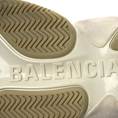 Balenciaga X GUCCI Maxi GG Supreme Monogram Womens Triple S Sneakers 39 Beige Ebony Black Green 8 of 12