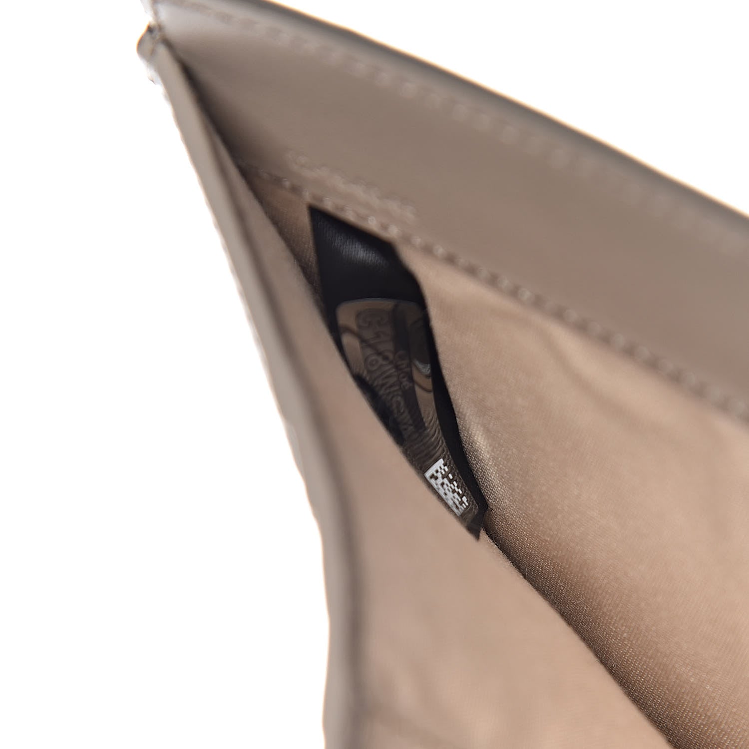 Chloe Shiny Calfskin Square Wallet Motty Grey 7 of 8