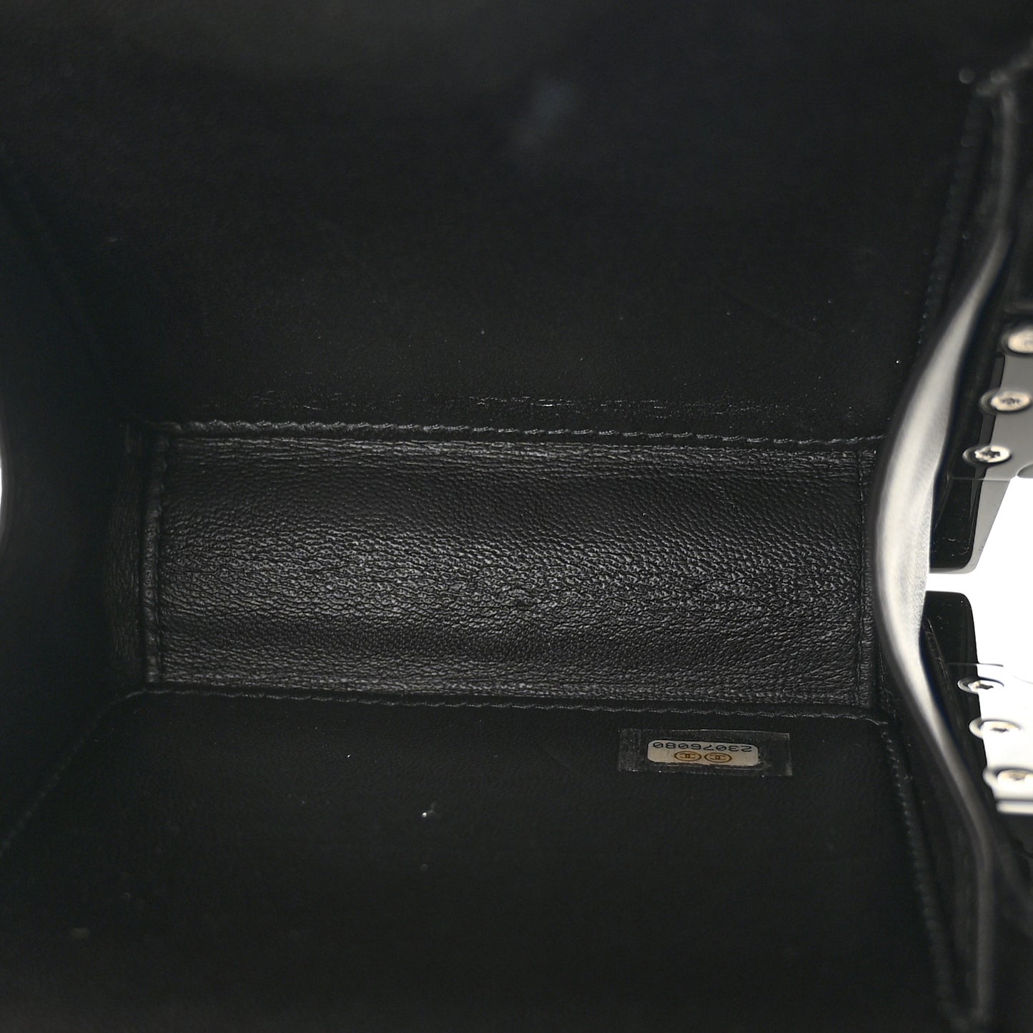 Plexiglass Crystal Buonasera Film Projector Minaudiere Clutch Black