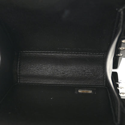 Chanel Plexiglass Crystal Buonasera Film Projector Minaudiere Clutch Black 4 of 10