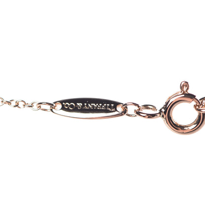Tiffany 18K Rose Gold Diamond .23ct Elsa Peretti Diamonds by the Yard Pendant Necklace 8 of 9