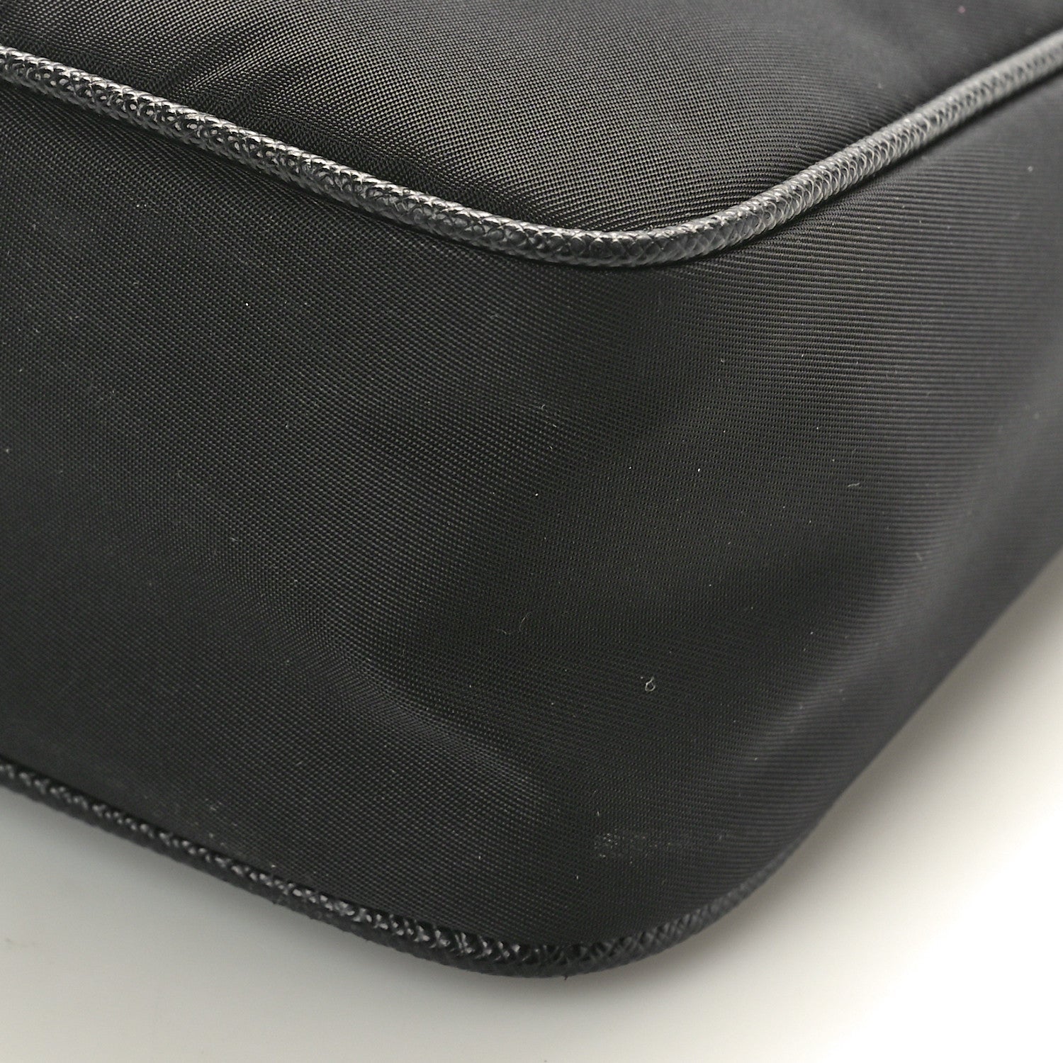 Prada Tessuto Nylon Saffiano Mini Re-Edition 2005 Bag Black 9 of 9