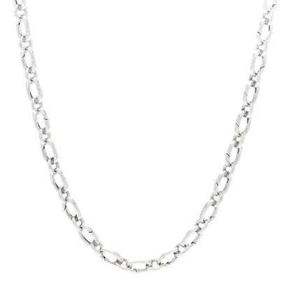 Tiffany Sterling Silver Oval Clasping Link Necklace 1 of 4