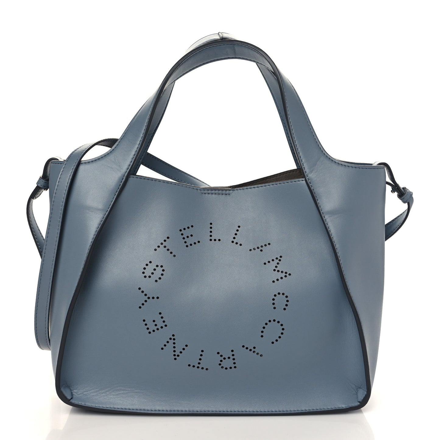 Eco Alter Nappa Perforated Logo Crossbody Thunder