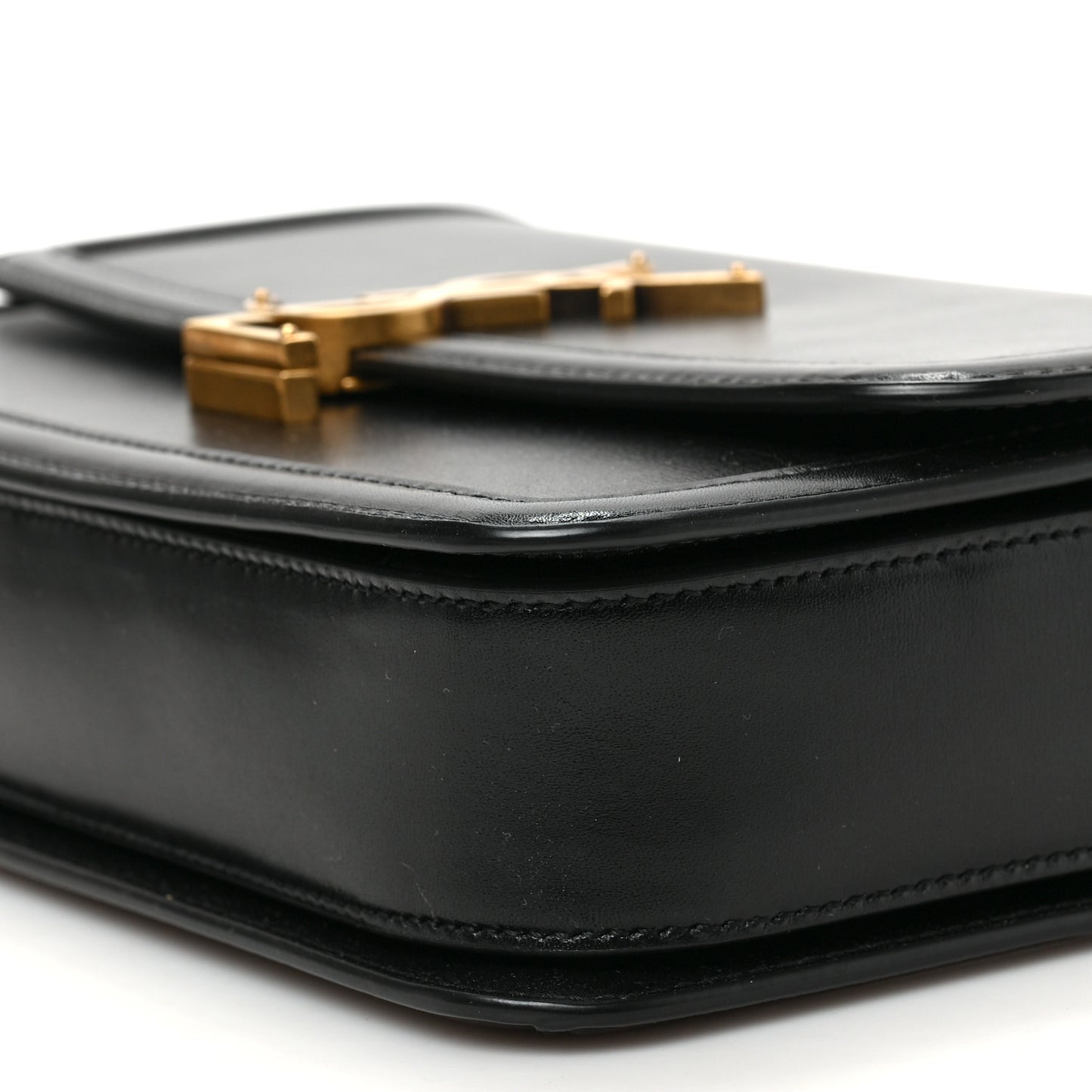 Box Calfskin Monogram Medium Solferino Satchel Black