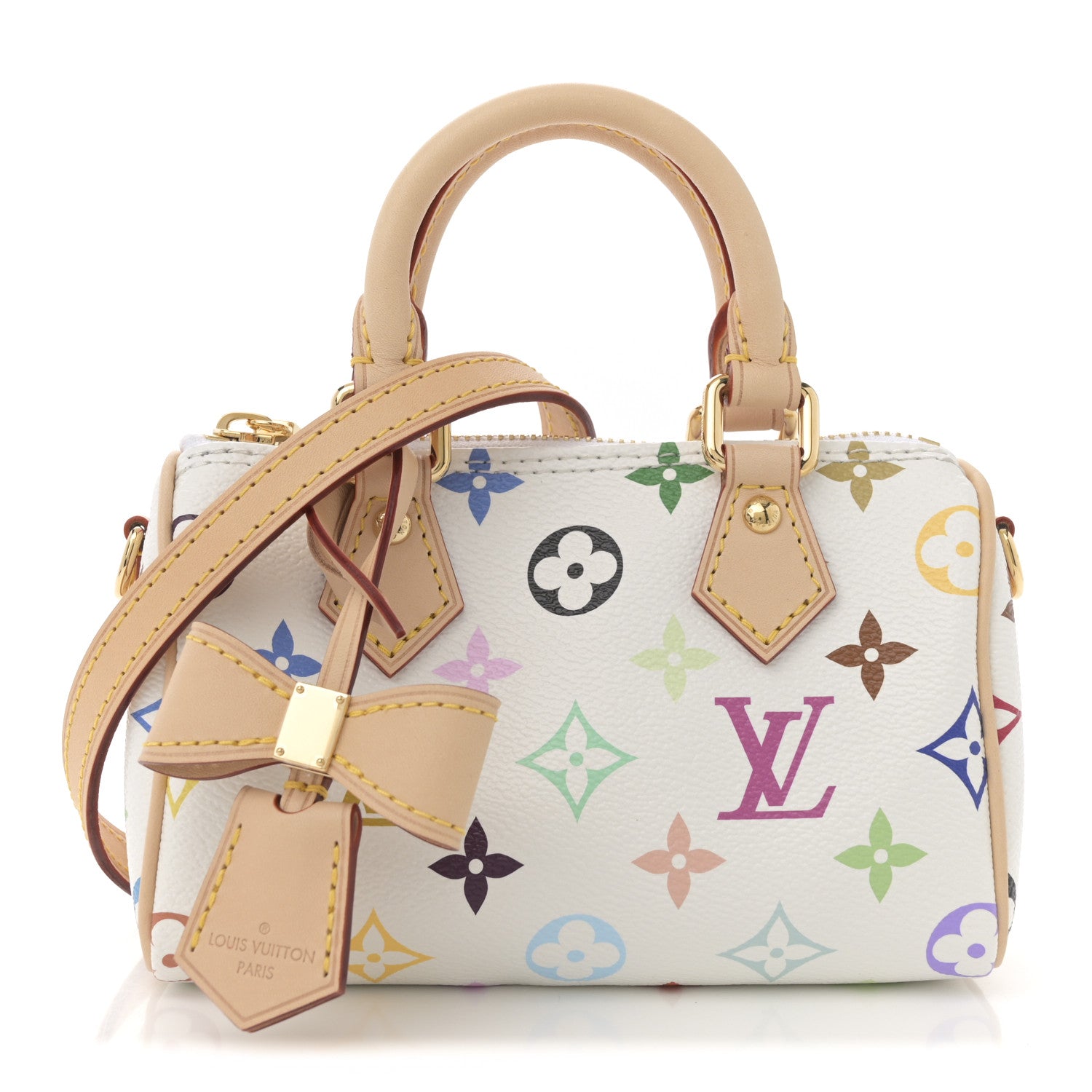Louis Vuitton LV X TM Monogram Multicolor Nano Speedy White 2 of 19
