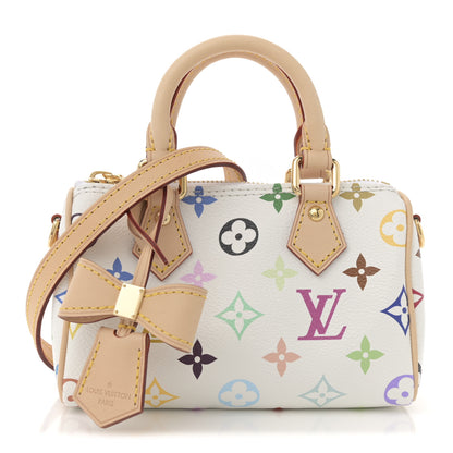 Louis Vuitton LV X TM Monogram Multicolor Nano Speedy White 2 of 19