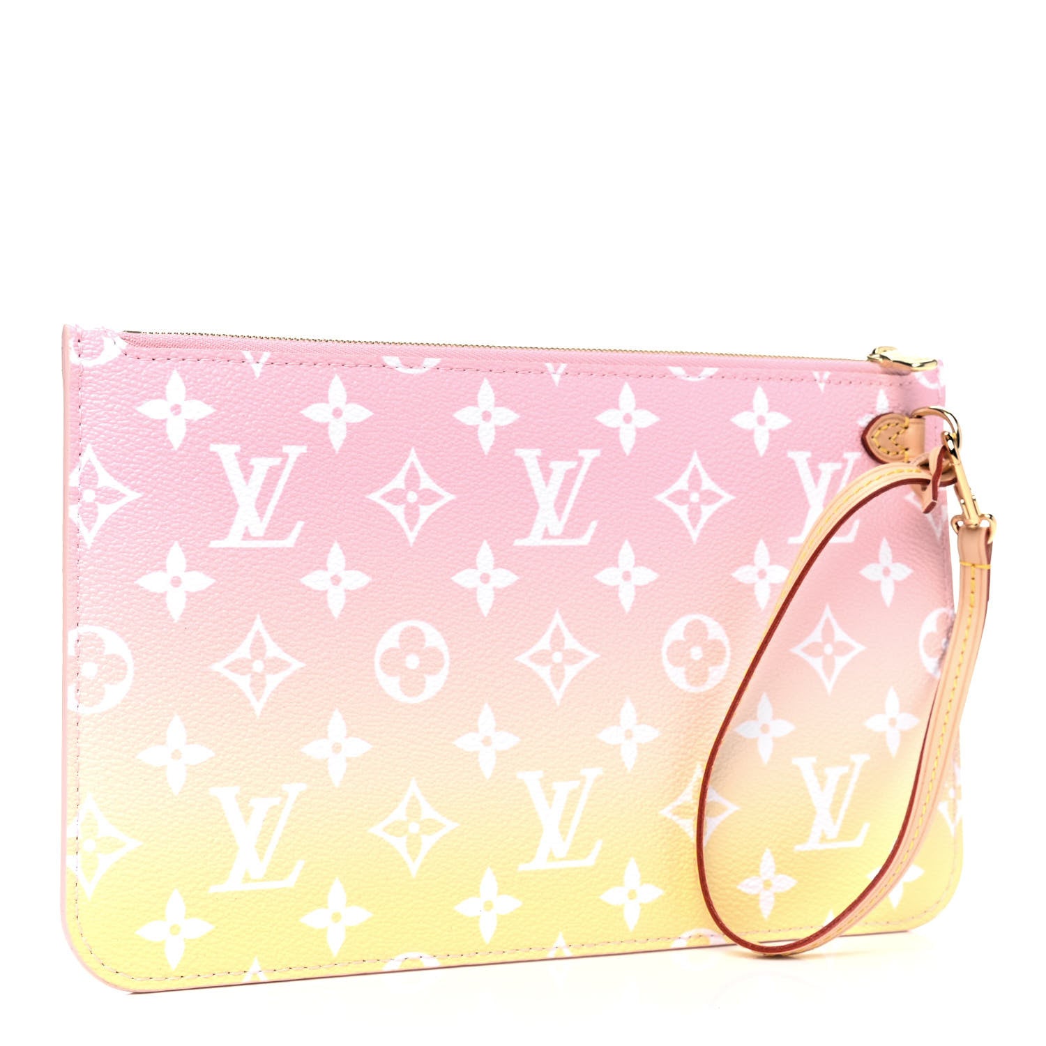 Louis Vuitton Monogram By The Pool Neverfull MM Pochette Light Pink 2 of 5