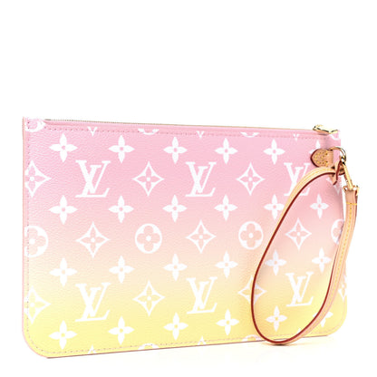 Louis Vuitton Monogram By The Pool Neverfull MM Pochette Light Pink 2 of 5