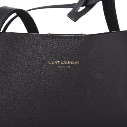 Saint Laurent Calfskin Large Shopping Tote Fog 12 of 23