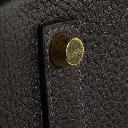 Hermes Togo Birkin 35 Chocolate 19 of 20