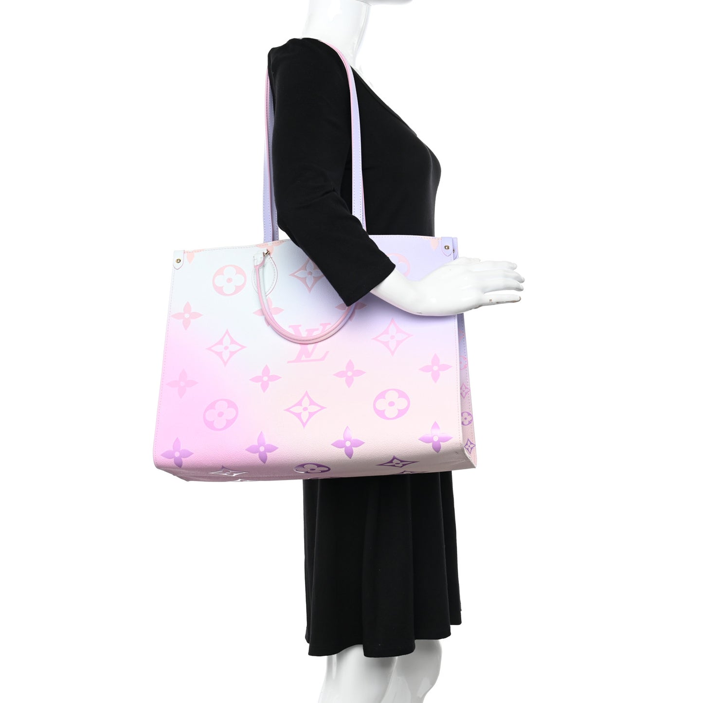 Monogram Giant Spring In The City Onthego GM Sunrise Pastel