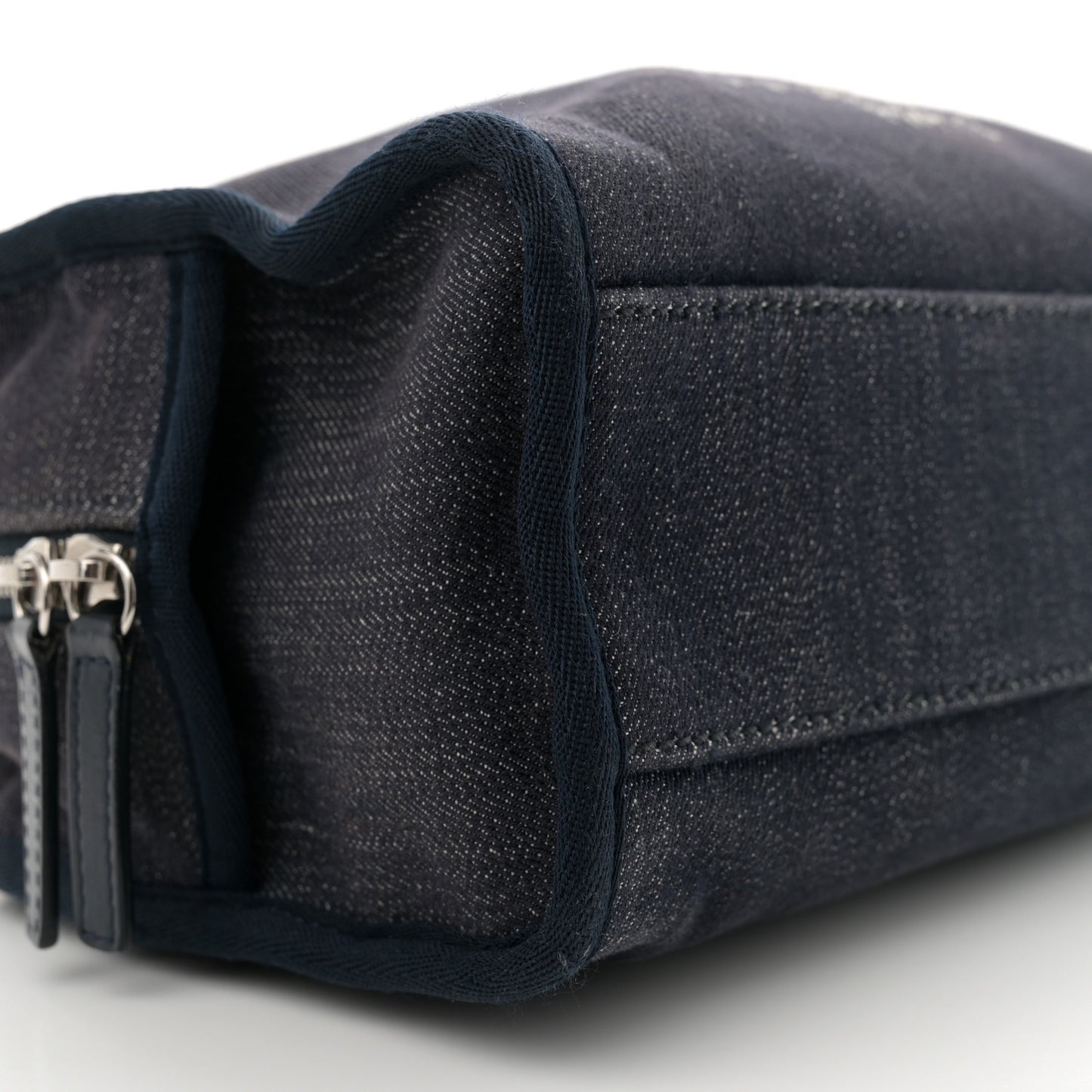 Denim Deauville Bowling Bag Blue