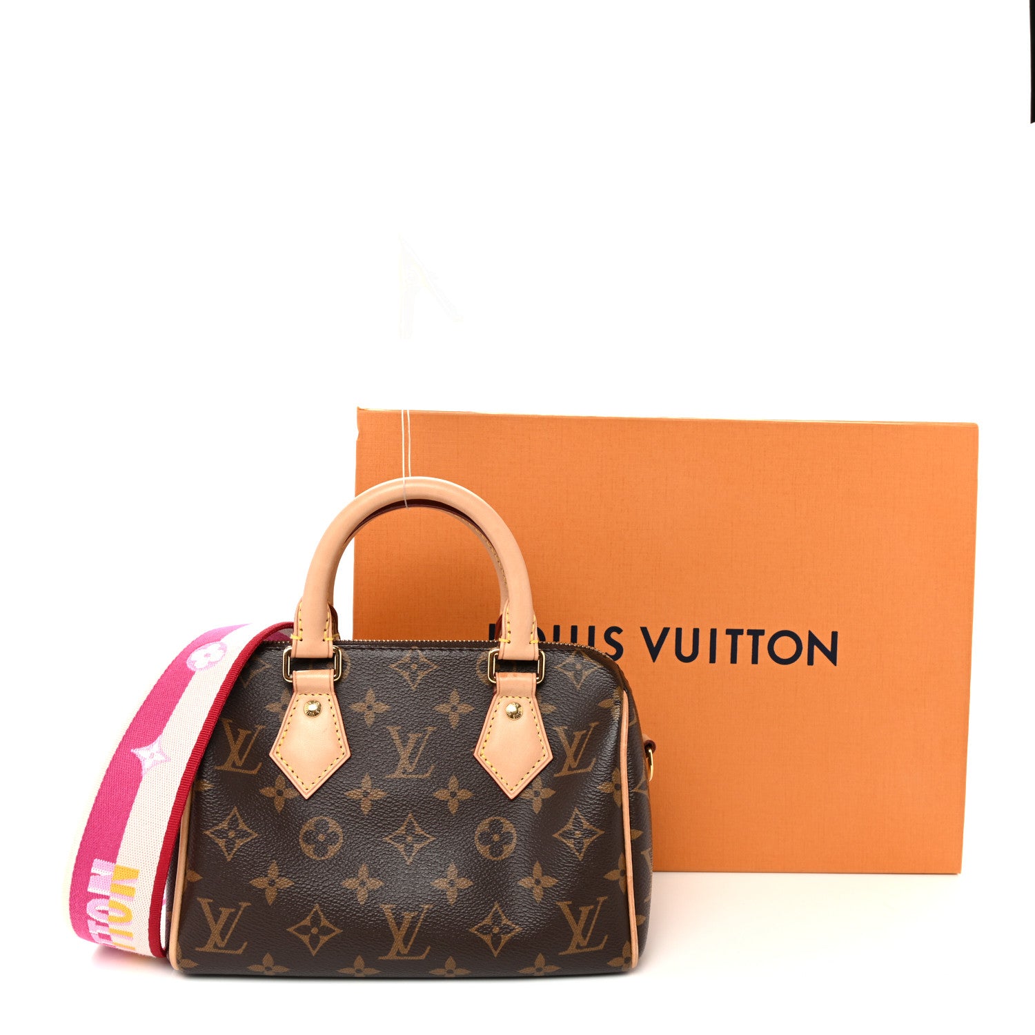 Louis Vuitton Monogram Speedy Bandouliere 20 Fuchsia 10 of 10