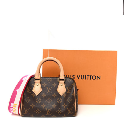 Louis Vuitton Monogram Speedy Bandouliere 20 Fuchsia 10 of 10