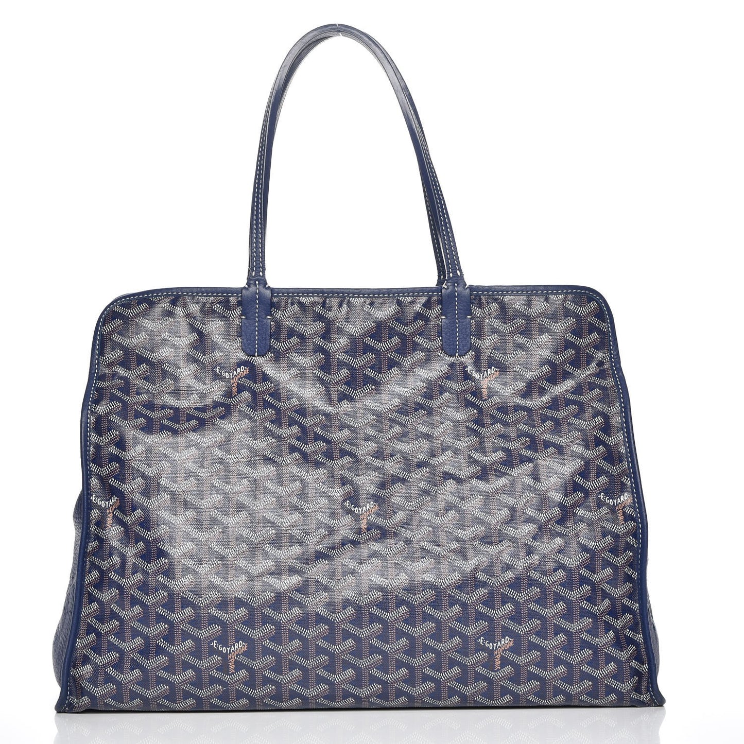 Goyardine Sac Hardy Pet Carrier PM Navy
