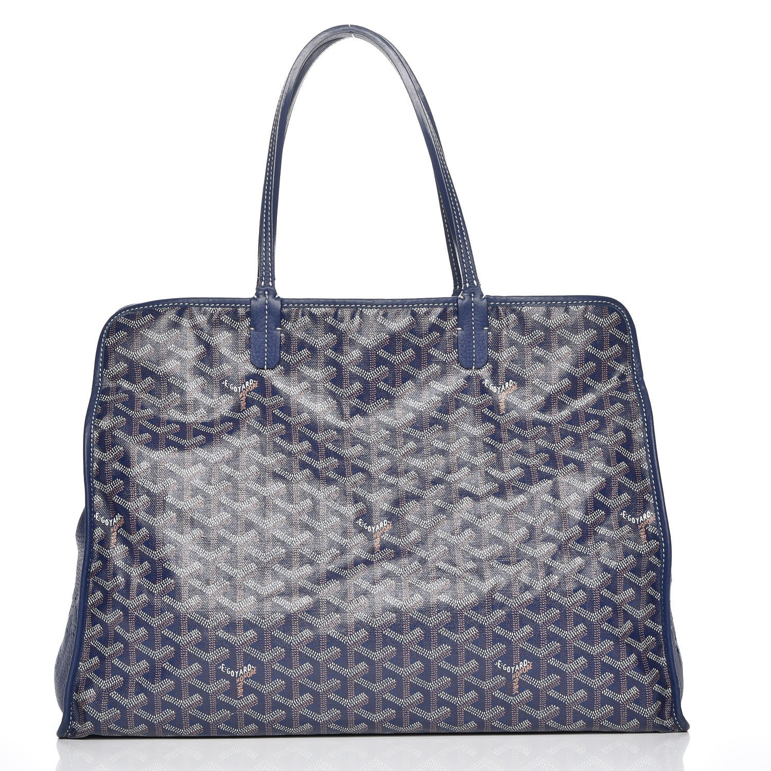 Goyard Goyardine Sac Hardy Pet Carrier PM Navy 3 of 10