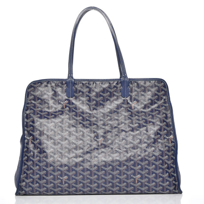 Goyard Goyardine Sac Hardy Pet Carrier PM Navy 3 of 10