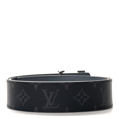 Louis Vuitton Monogram Eclipse 40mm LV Initiales Reversible Belt  85 34 2 of 5