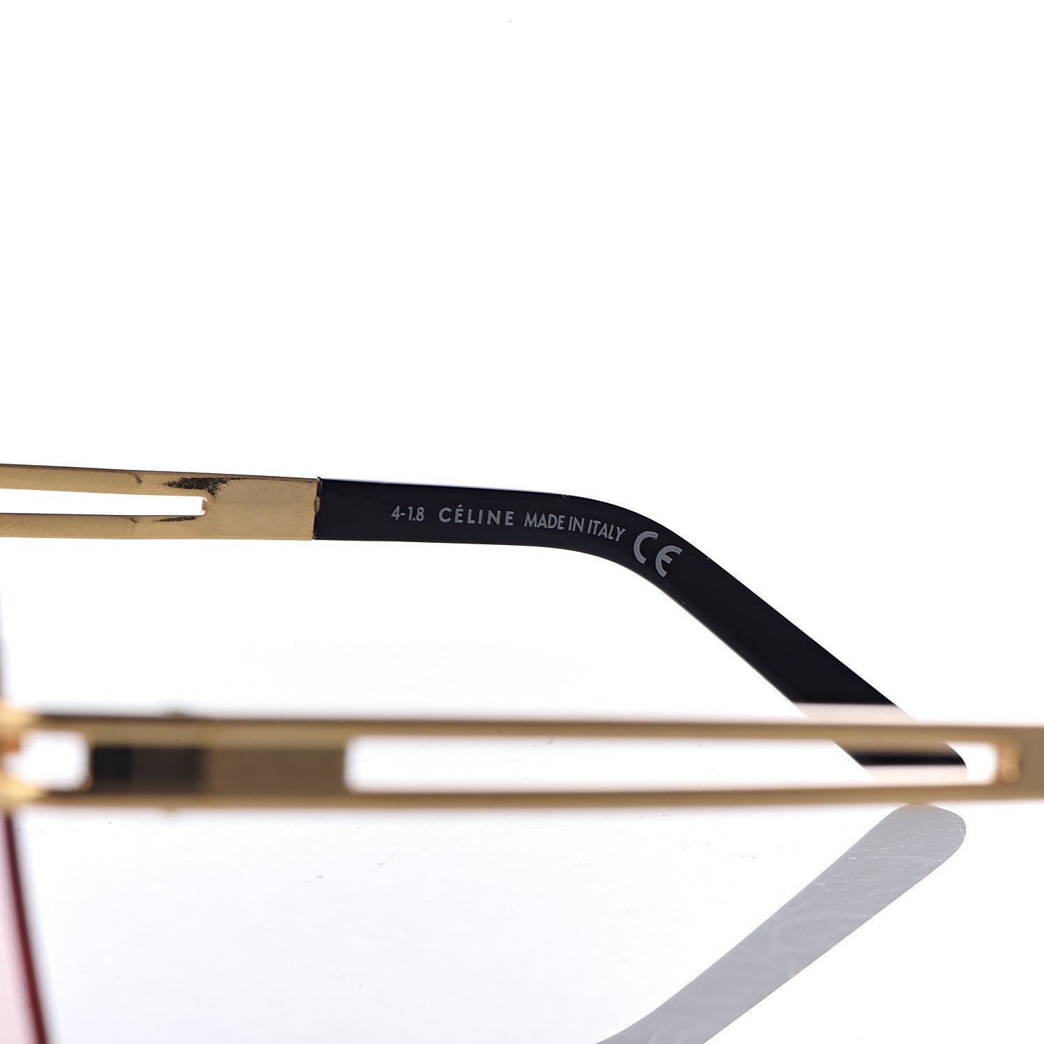 Celine Sunglasses CL 40041U Gold 5 of 6