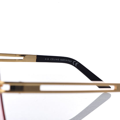 Celine Sunglasses CL 40041U Gold 5 of 6