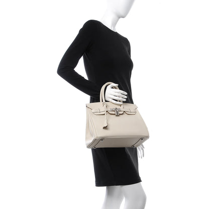 Hermes Epsom Birkin 30 Craie 2 of 35