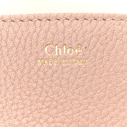 Chloe Grained Lambskin Drew Shoulder Bag Cement Pink 5 of 11