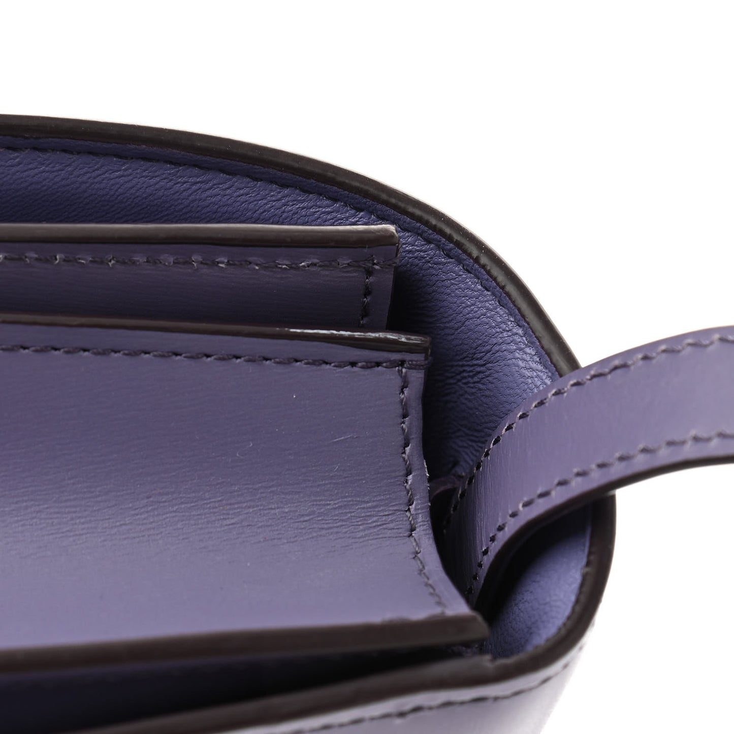 Box Calfskin Medium Classic Box Flap Bag Amethyst