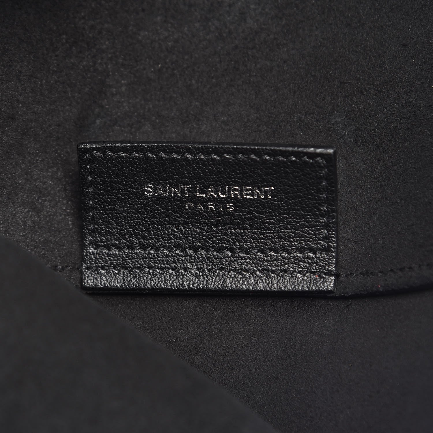 Saint Laurent Calfskin Medium Shopping Tote Black 7 of 17
