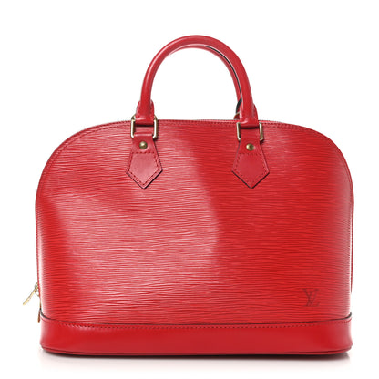 Louis Vuitton Epi Alma PM Castillan Red 1 of 11