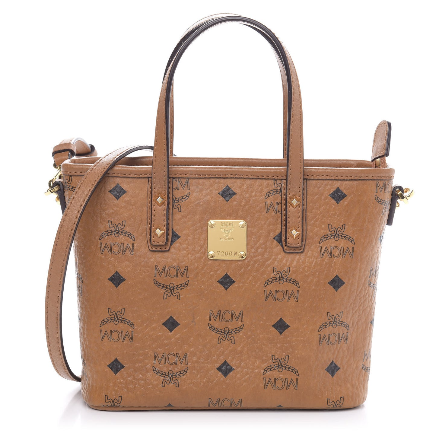 Visetos Mini Toni Tote Cognac