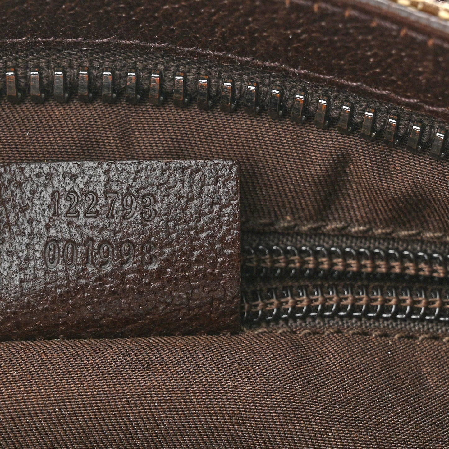 Monogram Flat Messenger Bag Dark Brown