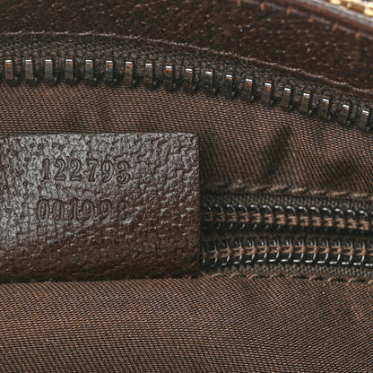 Gucci Monogram Flat Messenger Bag Dark Brown 7 of 10