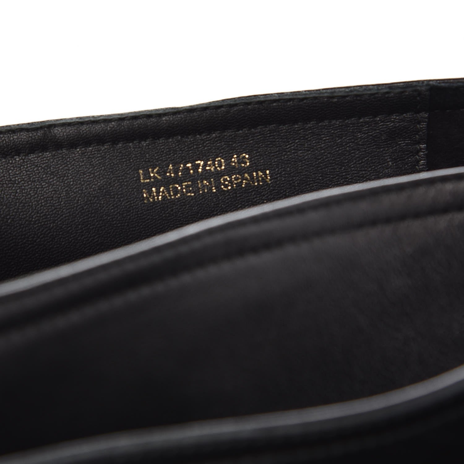 Saint Laurent Calfskin Men's Monogram Espadrilles 43 Black 8 of 9