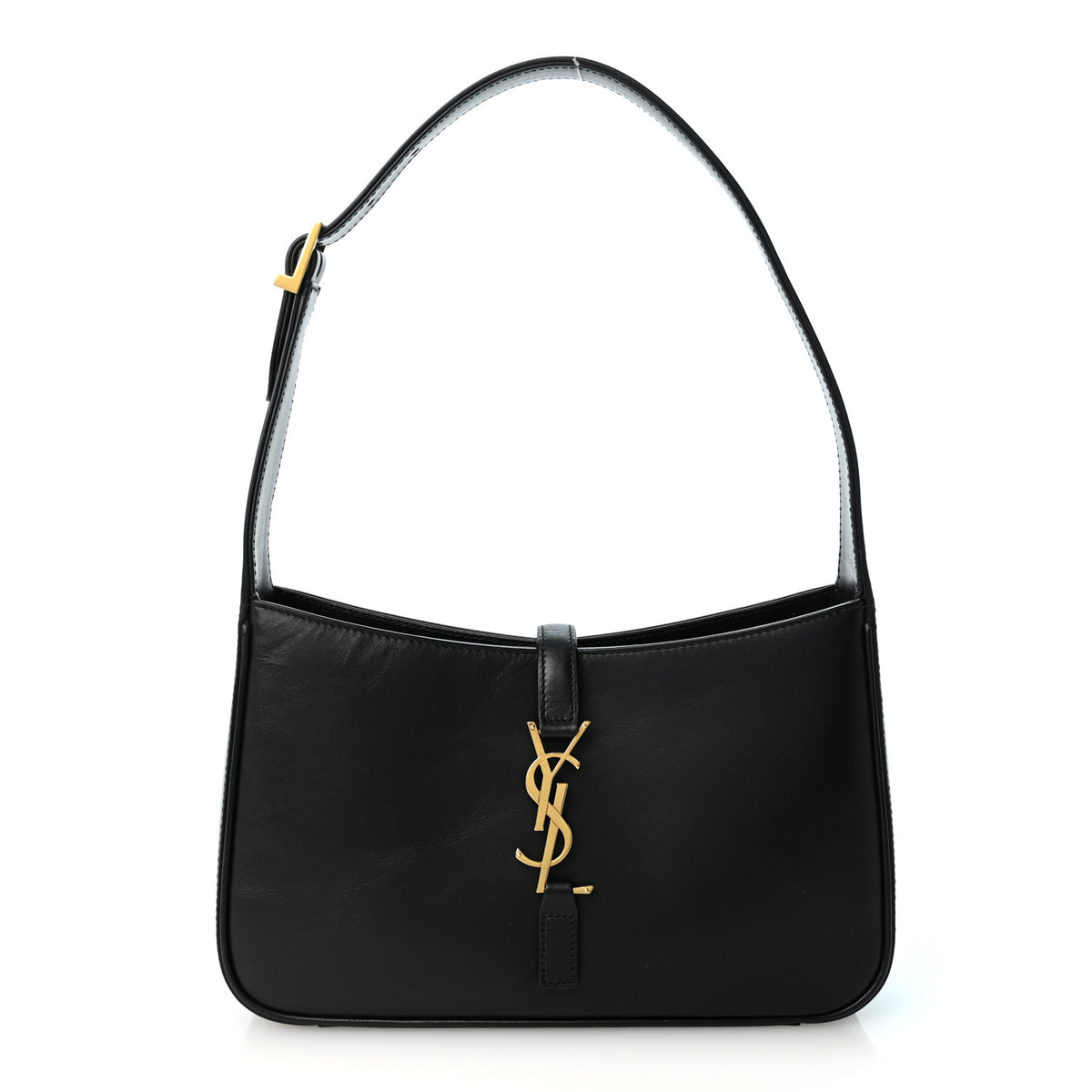 Smooth Calfskin Le 5 A 7 Hobo Black