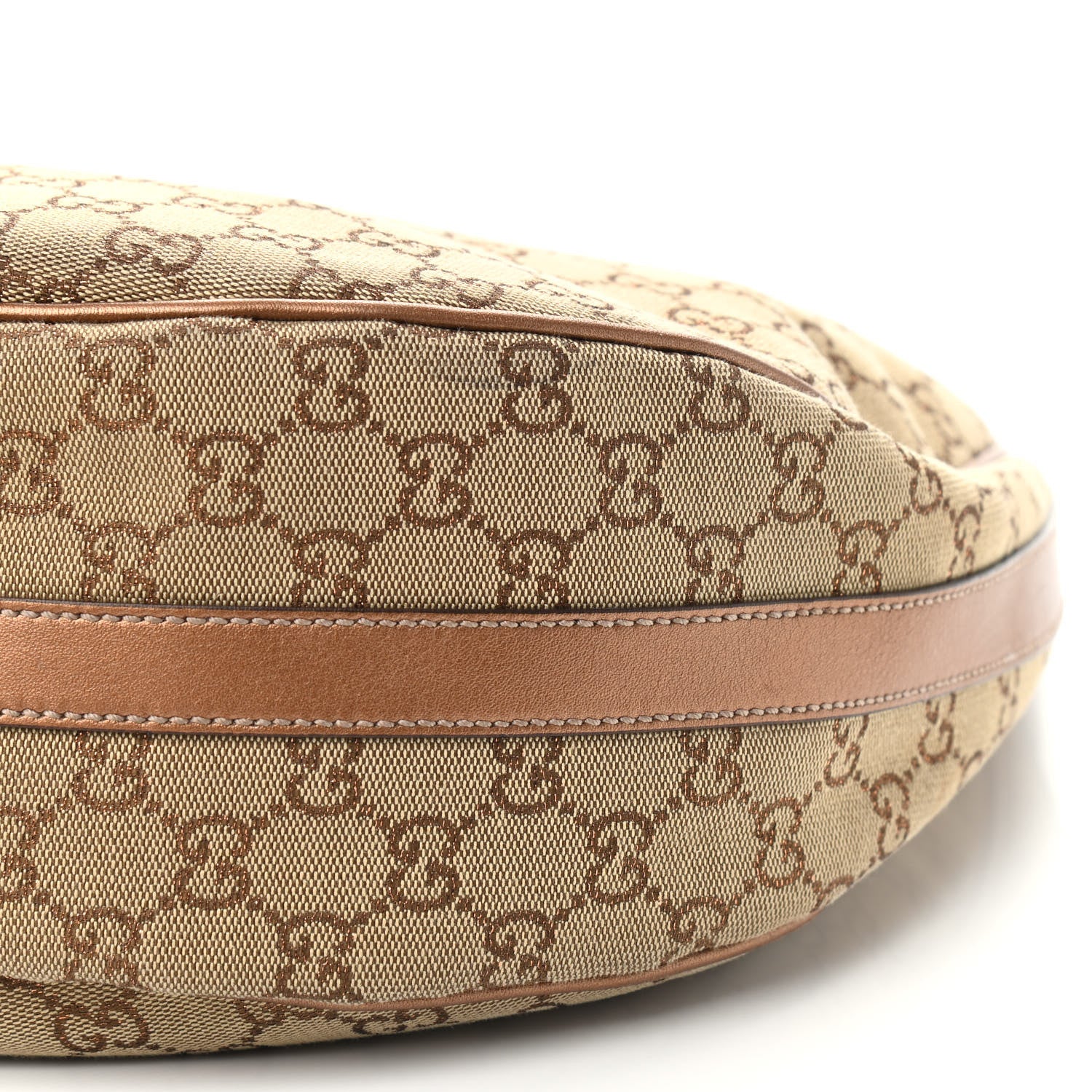 Gucci Monogram Medium GG Twins Hobo Bronze 9 of 9
