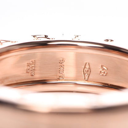 Bulgari 18K Rose Gold B.Zero1 One-Band Ring 48 4.5 5 of 5