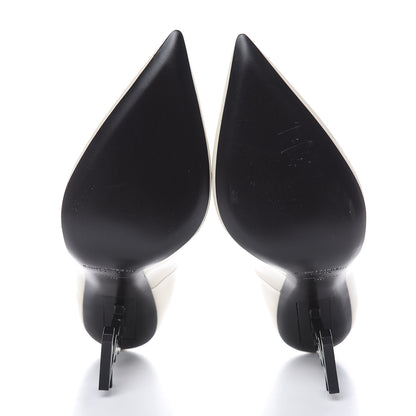 Saint Laurent Patent Opyum 100 Pumps 38 Neutro 5 of 8