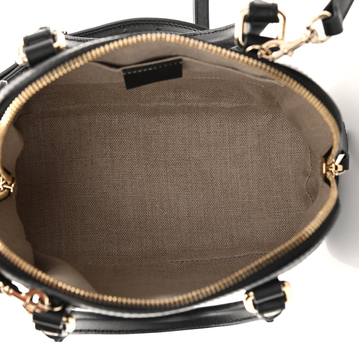 Microguccissima Mini Dome Bag Black