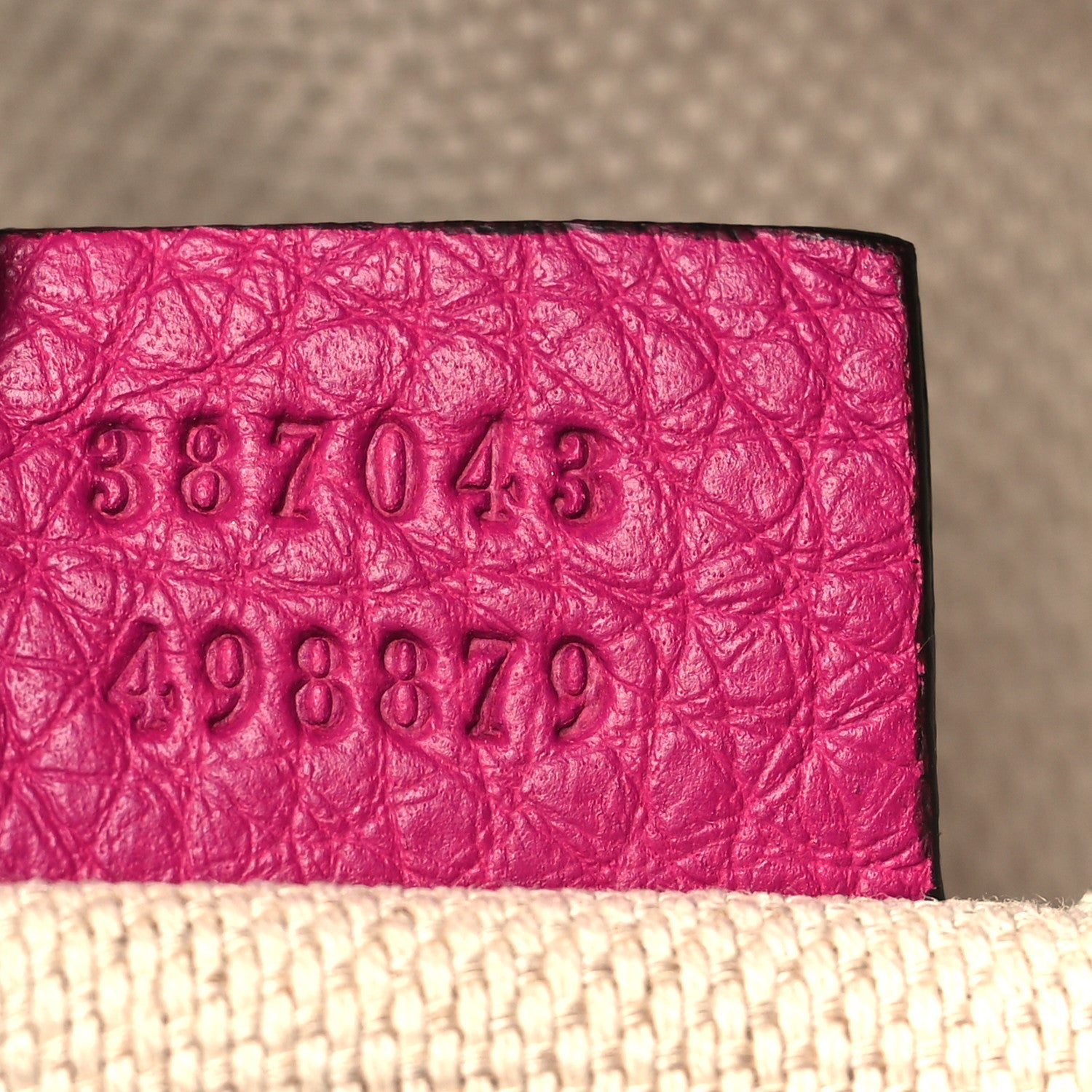 Gucci Cellarius Calfskin Small Soho Chain Shoulder Bag Bright Bouganville 7 of 10