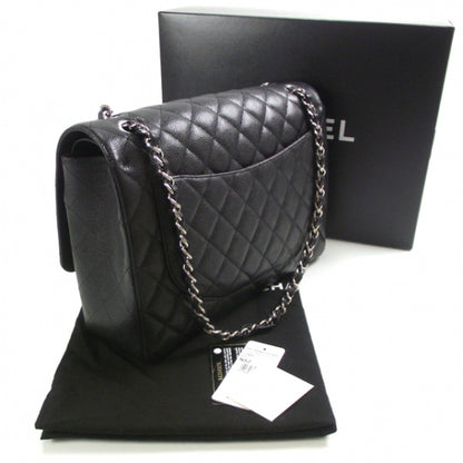 Chanel Caviar Quilted Maxi Double Flap Black 3 of 11