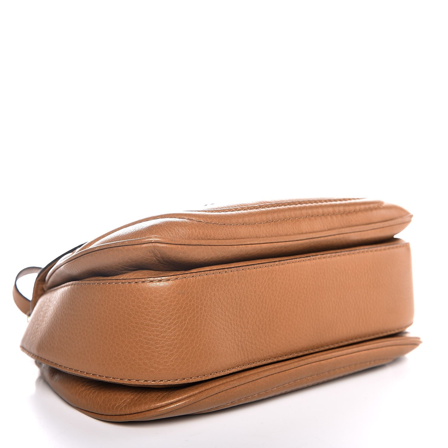 Gucci Calfskin Medium New Bamboo Top Handle Bag Tan 5 of 8