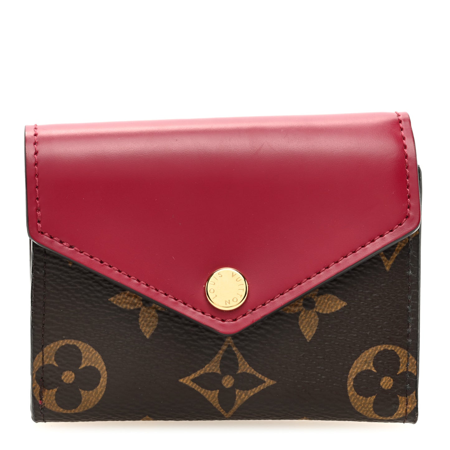 Monogram Zoe Wallet Fuchsia