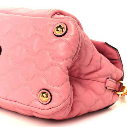 Miu Miu Nappa Padded Top Handle Bag Geranio 14 of 14