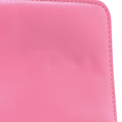 Chanel Caviar Quilted Boy Wallet On Chain WOC Pink 13 of 14