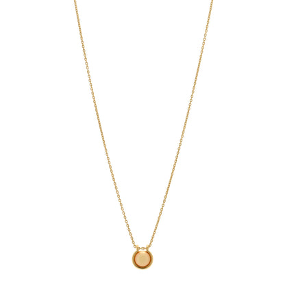 Tiffany 18K Yellow Gold Golden South Sea Pearl HardWear Link Pendant Necklace 1 of 3